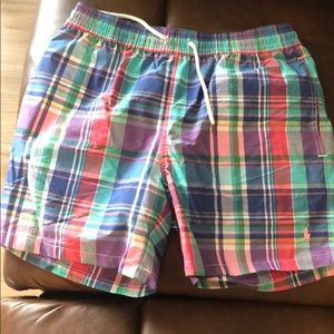 Plaid Swim trunks by Polo Ralph Lauren